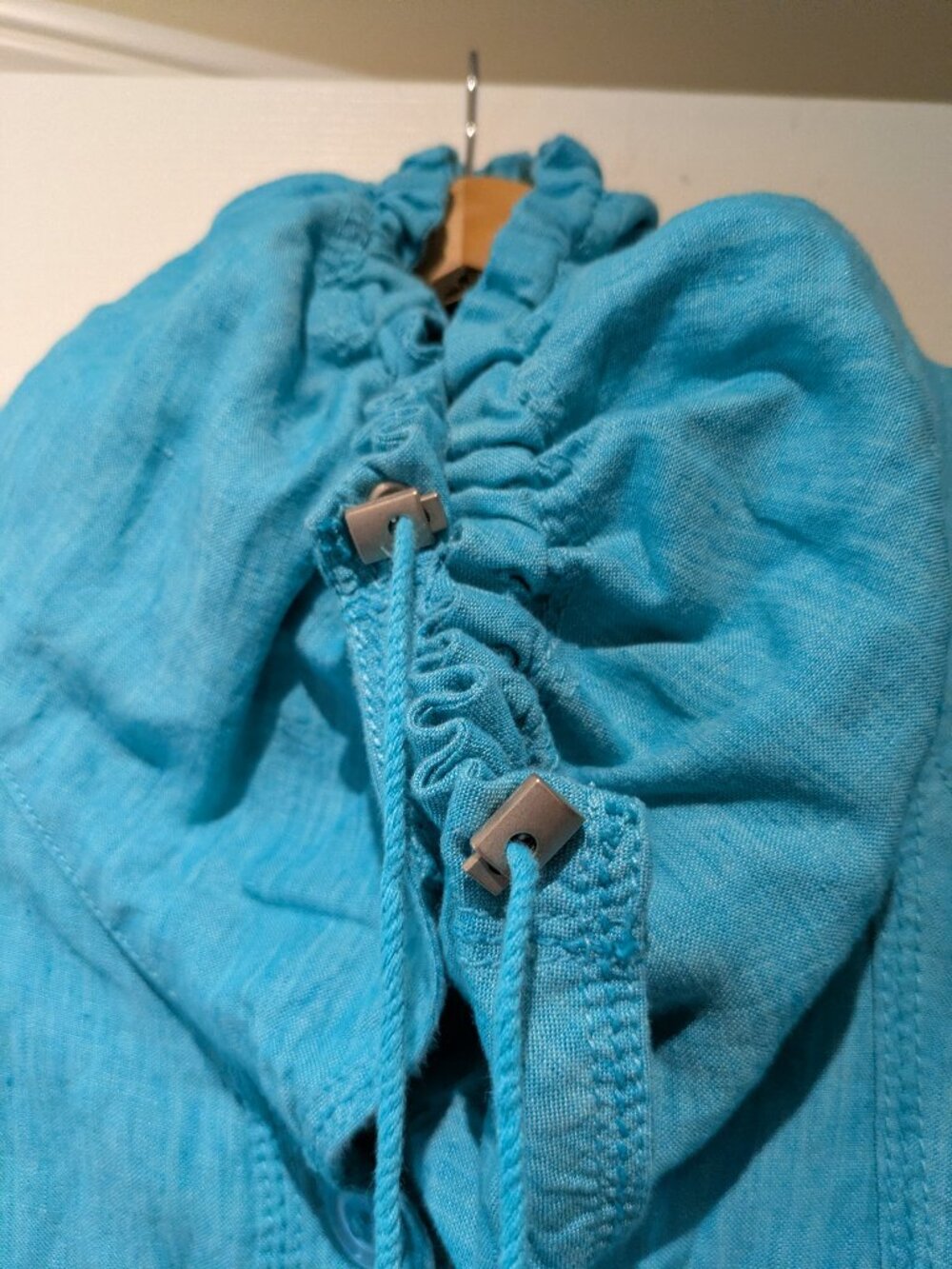 Olsen Turq.Button Front Jacket - Picture 3 of 8